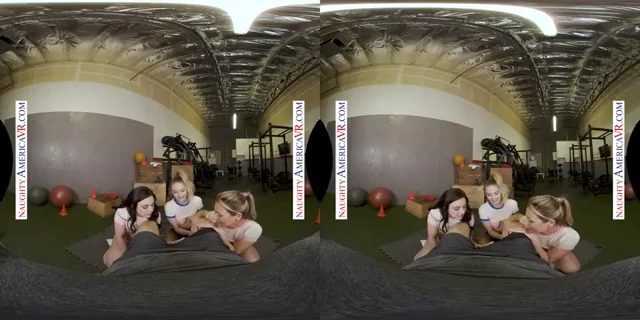 [FFFM] SEXY BABES, KYLER QUINN, PAIGE OWENS, & WHITNEY WRIGHT, TAG TEAM A GYM STUD