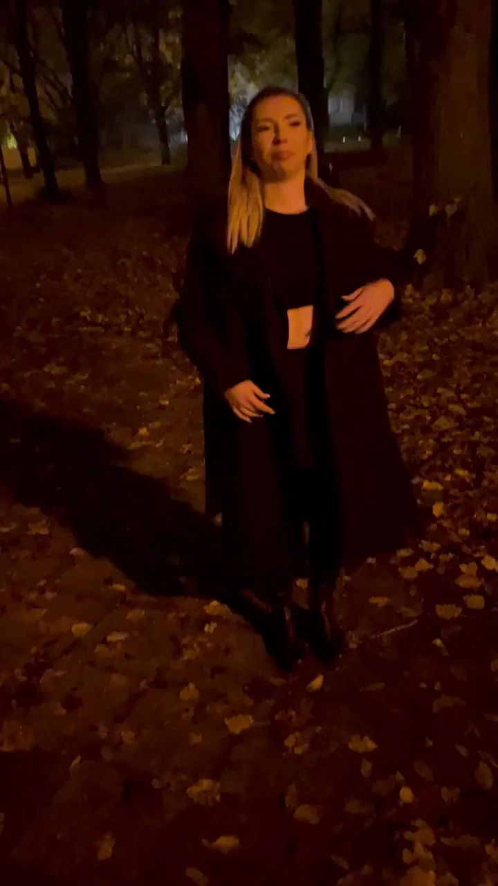 My first time exposing my breasts in public. Almost got caught...