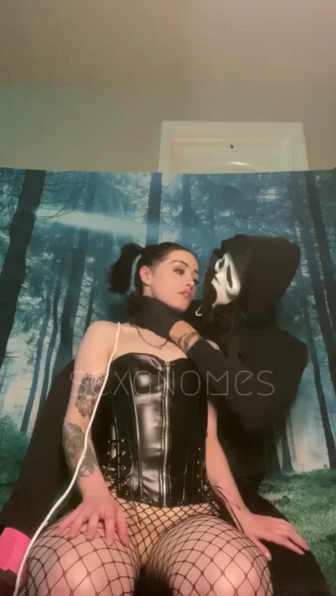 Choked by Ghostface Till My Pussy Drips 💦👻