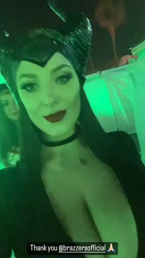 Cleavage And Candy For Halloween