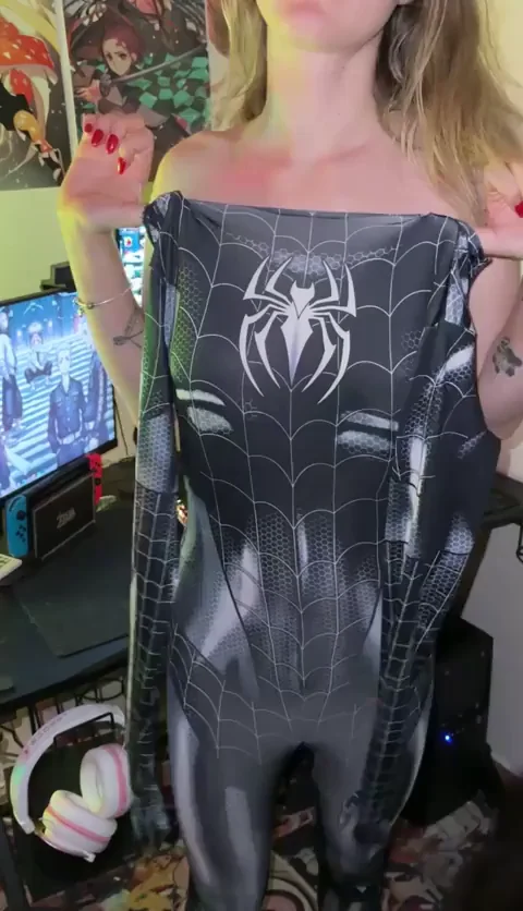 My Naughty Venom Cosplay by Leilamk