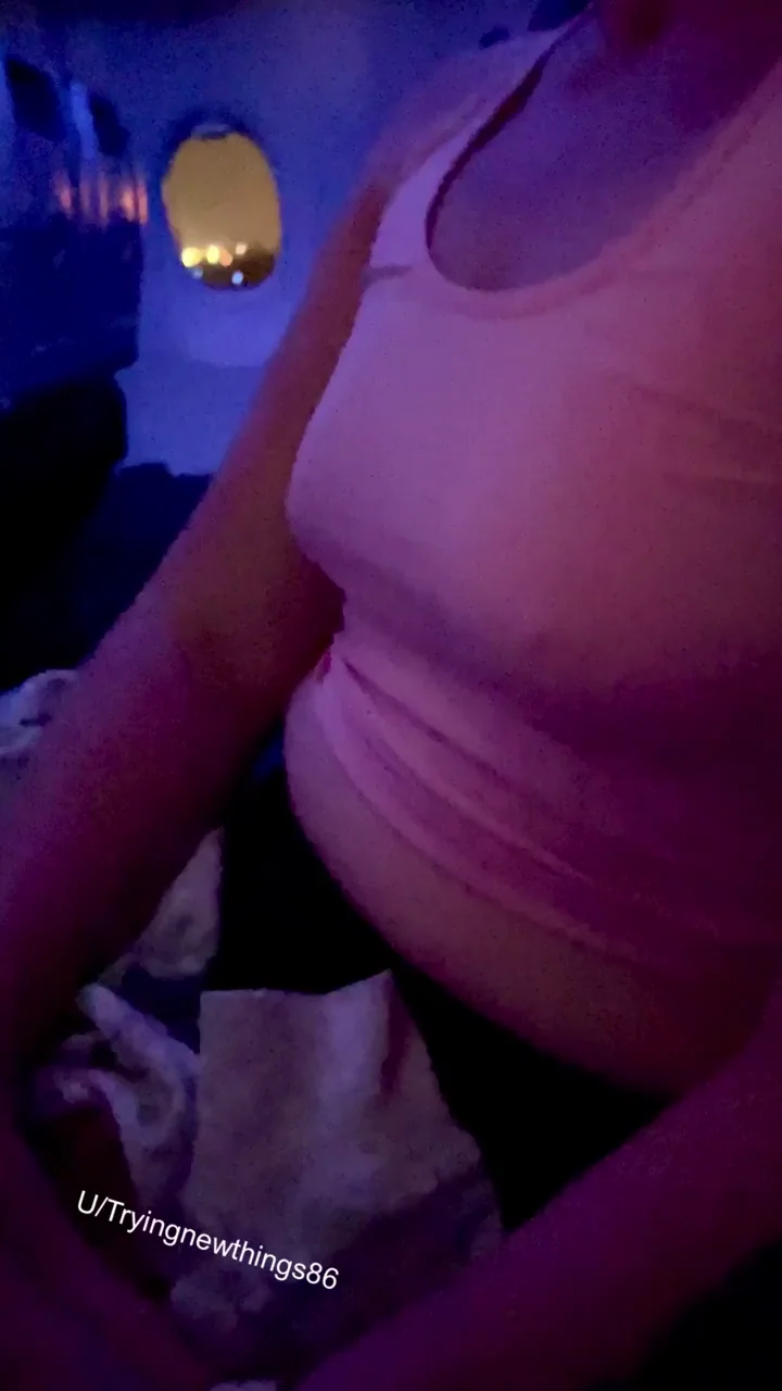 Nervous MILF's First Airplane Tit Flash - Tiny Perkies Pop Out!