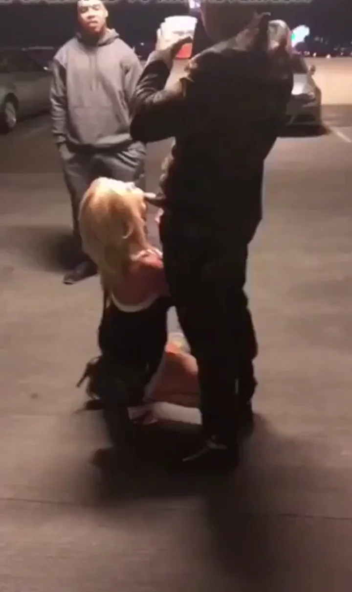 Blonde Slut Sucks BBC One for the Road 🍆💦