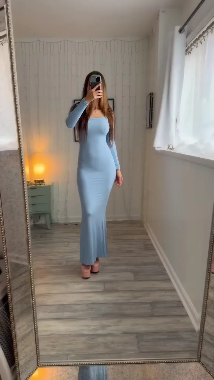 My "hubby is on a business trip" dress
