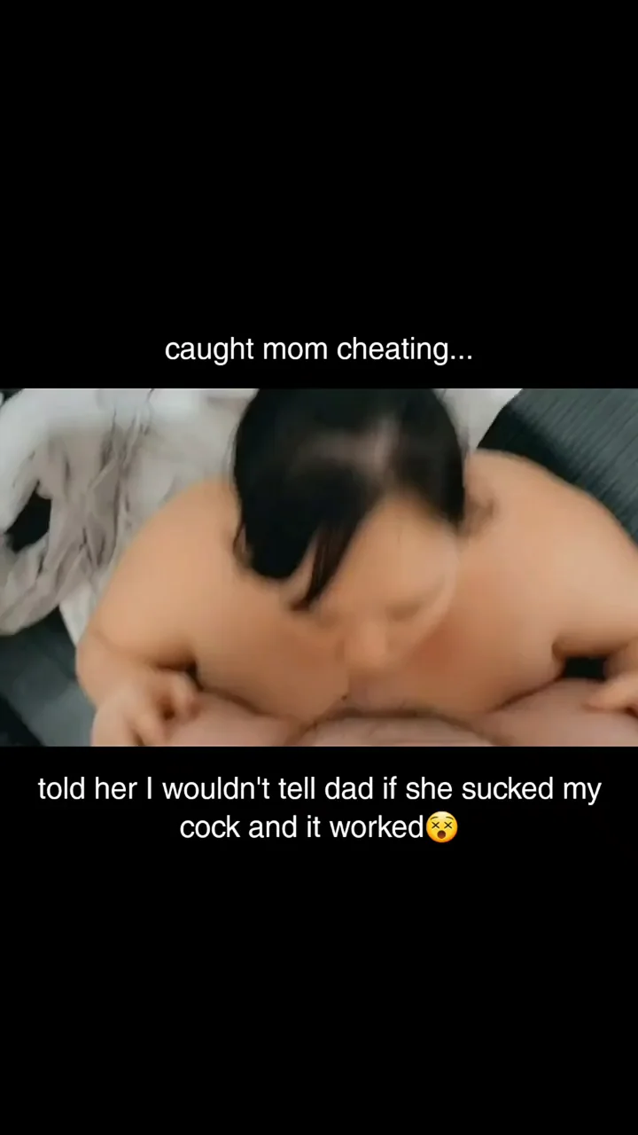 If you want this to be a secret| get on your knees and put your whore throat to work mom!