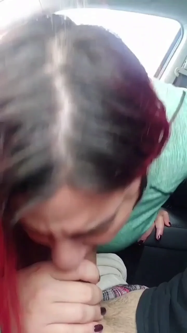 🚗 Iceland Roadside Pull-Over: Redhead Cumslut Feasts on Cock! 💦🍆