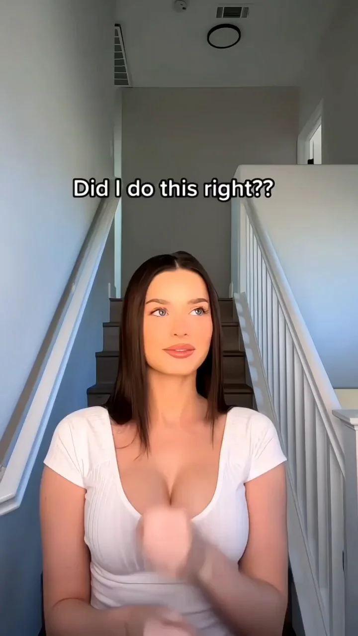 Petite Busty Teen's Pulsating Cum Blast on Juicy Ass 🍑💦