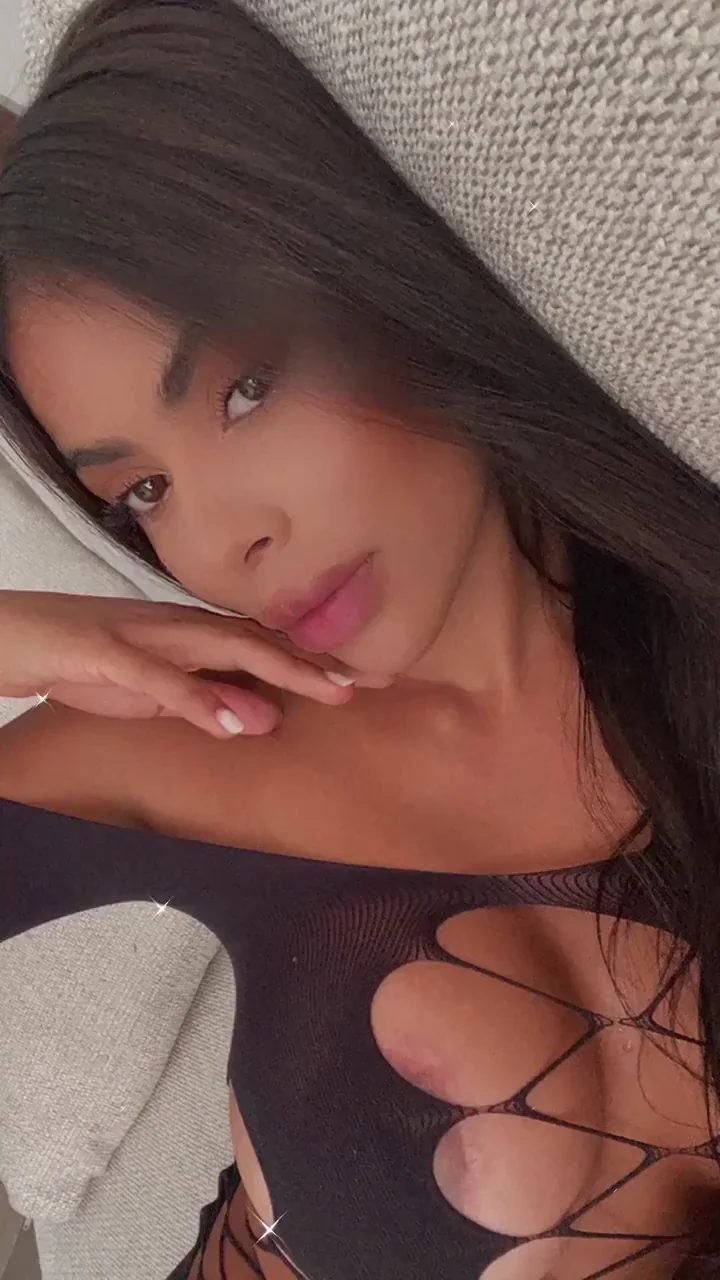 GF Material? 😏🔥 Latina Hottie Teases in Lace