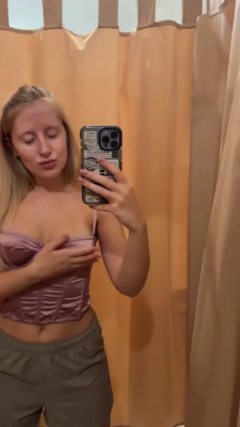 I'm doing the right thing, I have to take my clothes off, right?