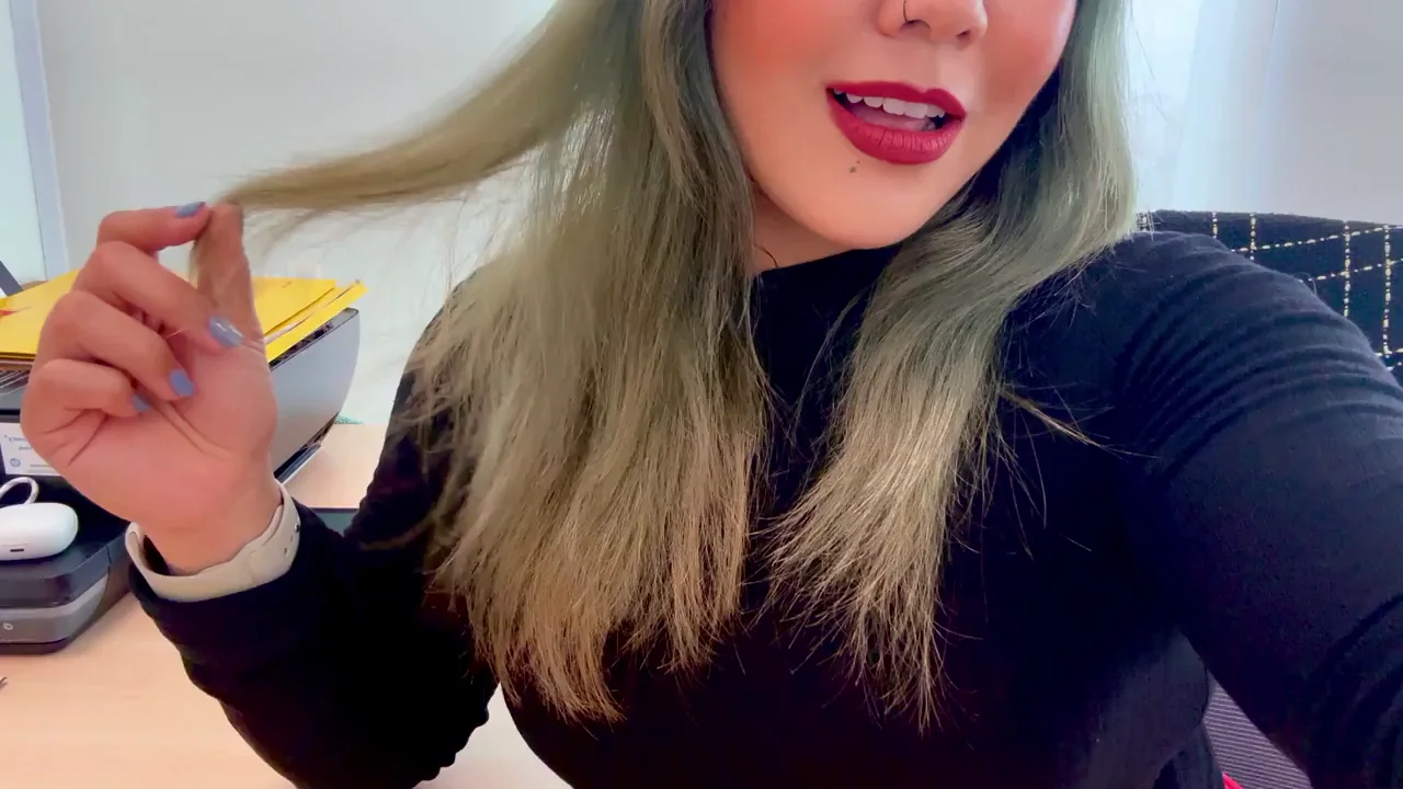 Business Casual? Nah, This Asian Slut's Serving Tits & Tease on Office Friday 😈