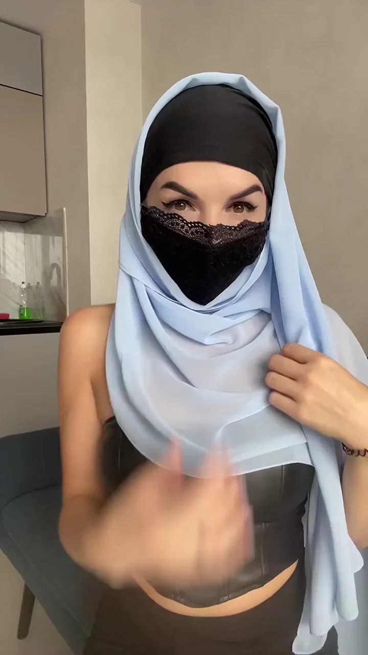 Hijab Slut Teases Massive Tits & Juicy Ass on TikTok 🔥🧕🍑