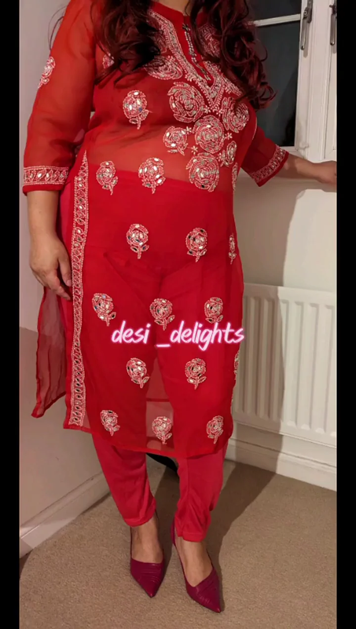 Traditional Indian housewife