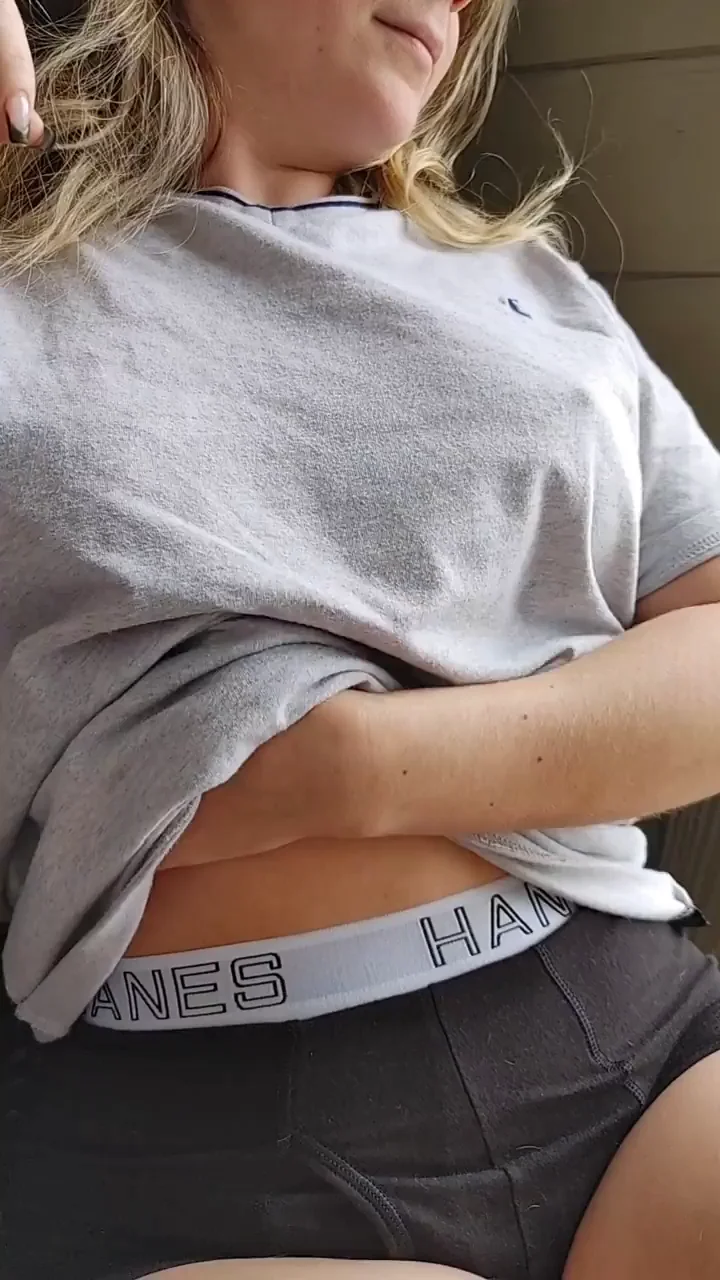 Balcony Titty Flash & Tease 😈🍈🍈