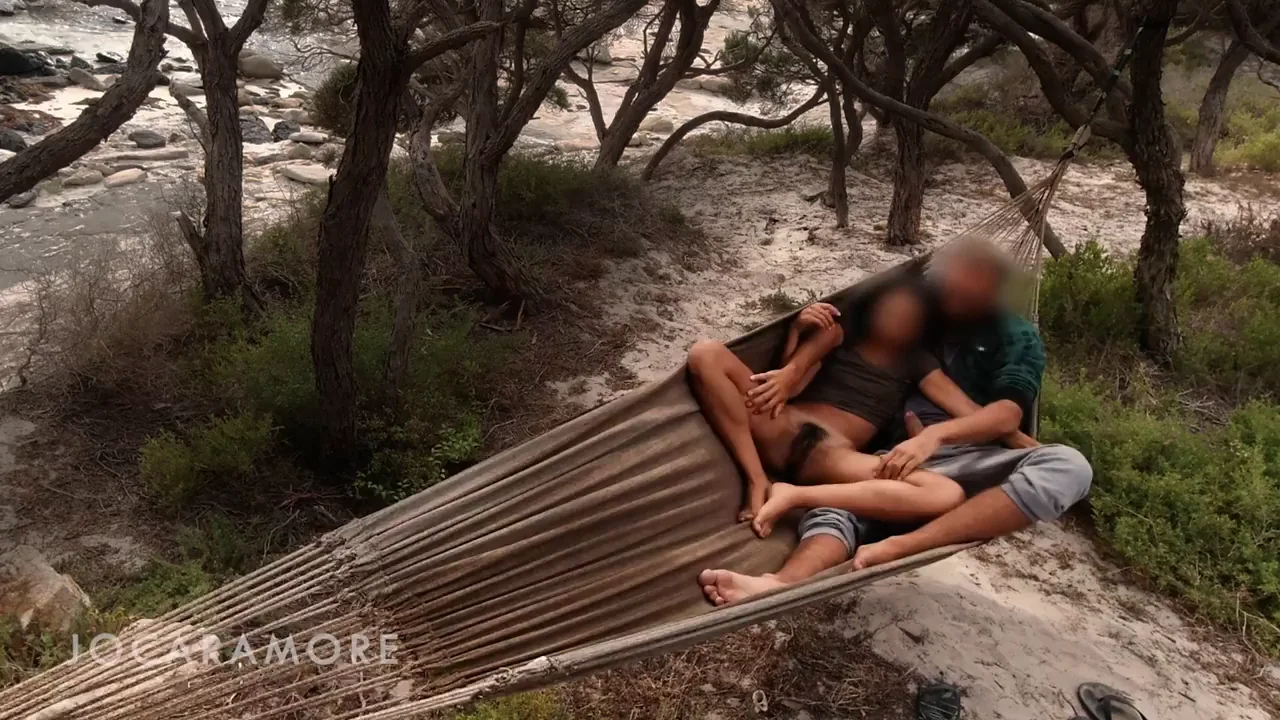 Hammock Hump Fest: Outdoor Raw Fuck in the Woods