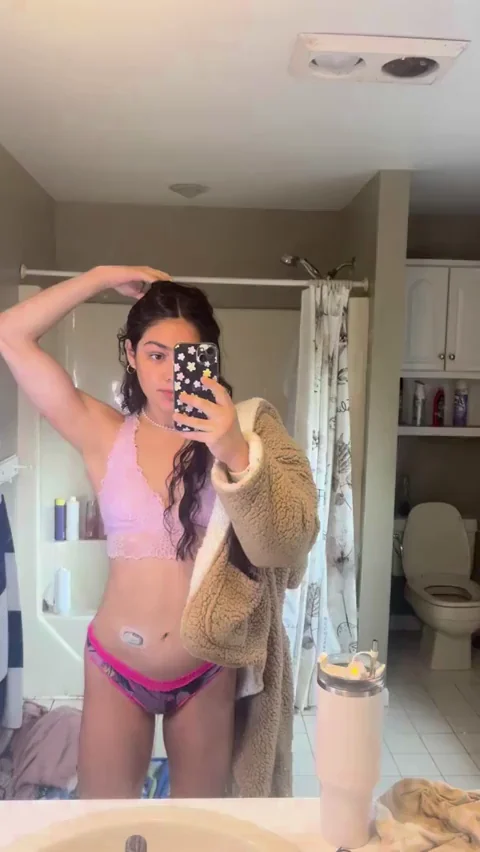 i think my smile matches my tits