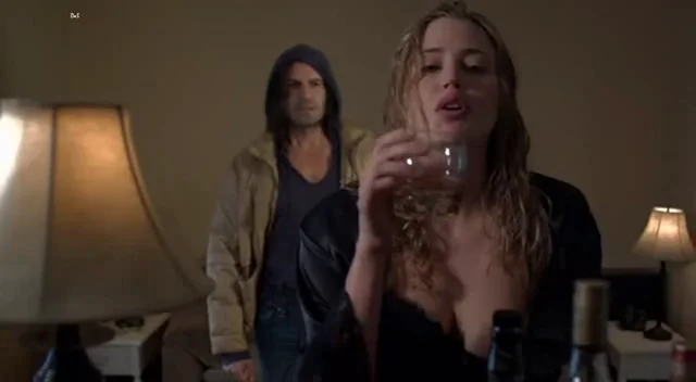 Estella Warren from behind plot in "Blue Seduction"