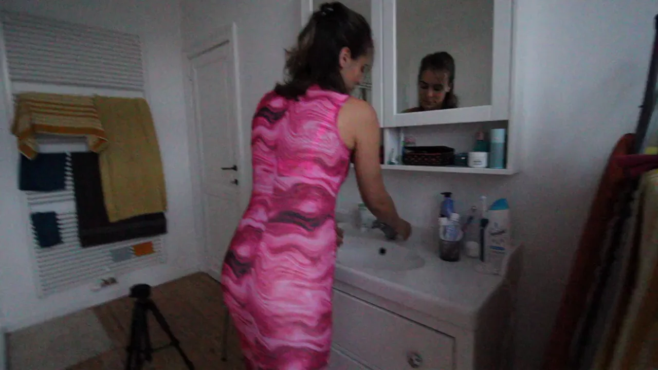 She said I had to go to the bathroom with her and I didn't know why