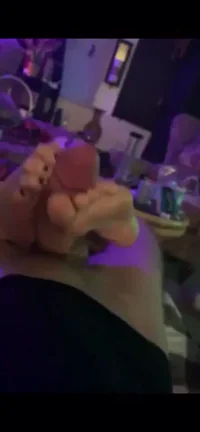 (OC) Playing footsies