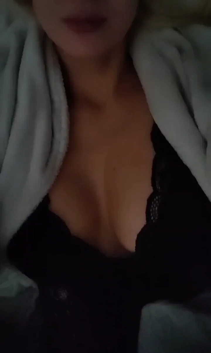 Lonely stacked MILF invites you to bed with her massive tits out