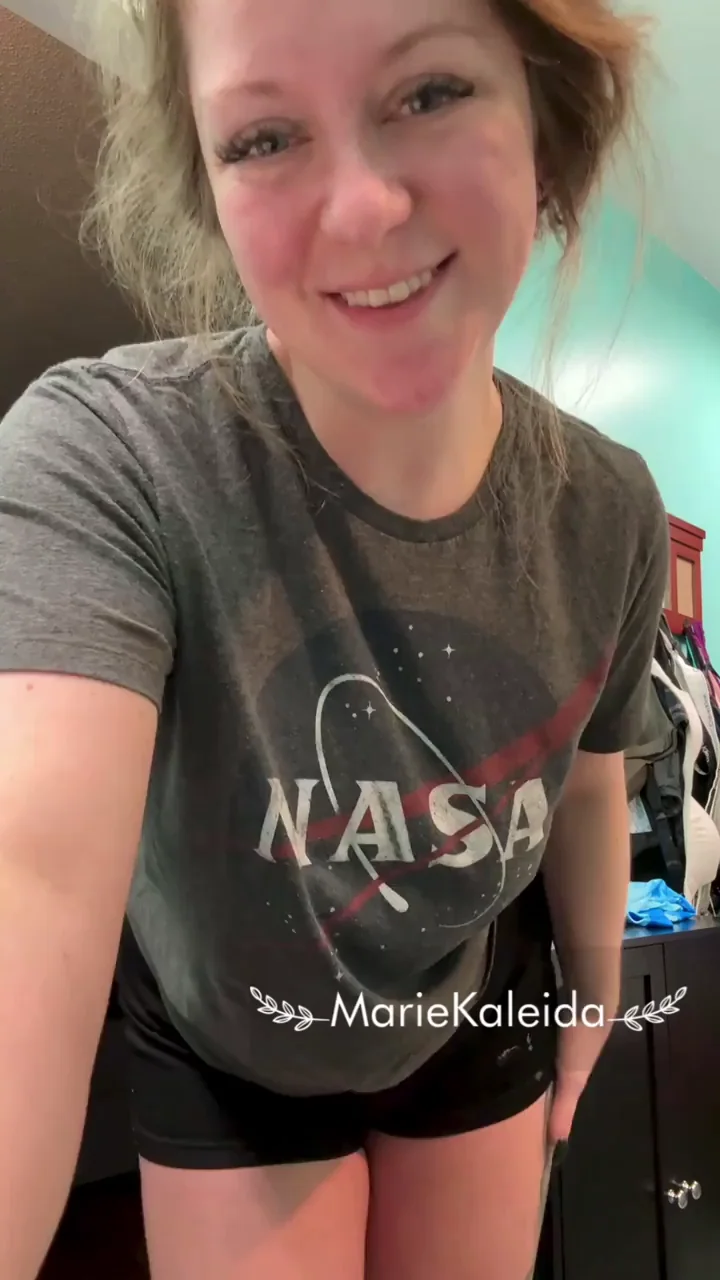 Marie Kalicia's Perky Massive Tits Surprise Reveal