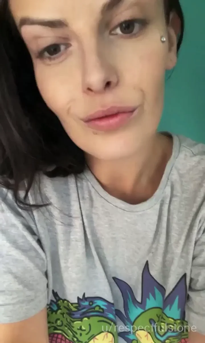 Rick and Morty T-Shirt Hiding My Juicy Tits and Ass Tease