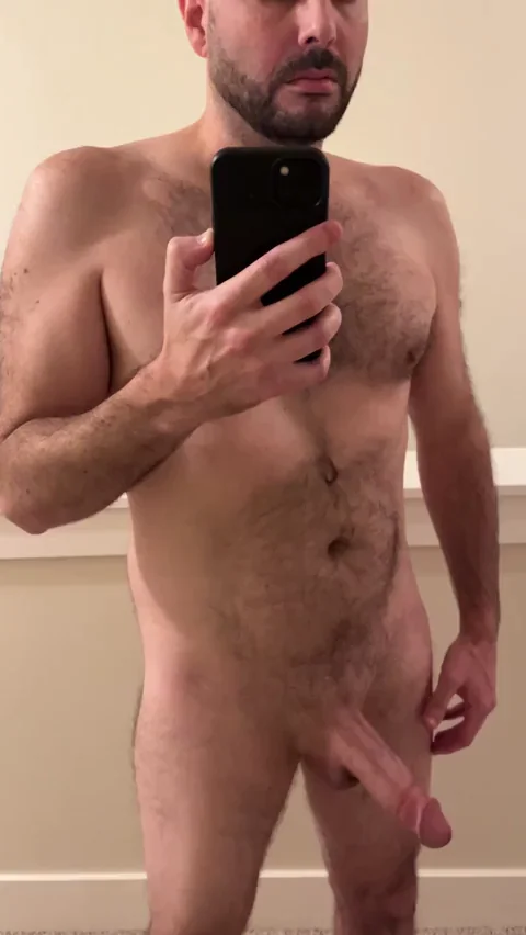 I love showing off and playing with my thick cock. 40 (m)