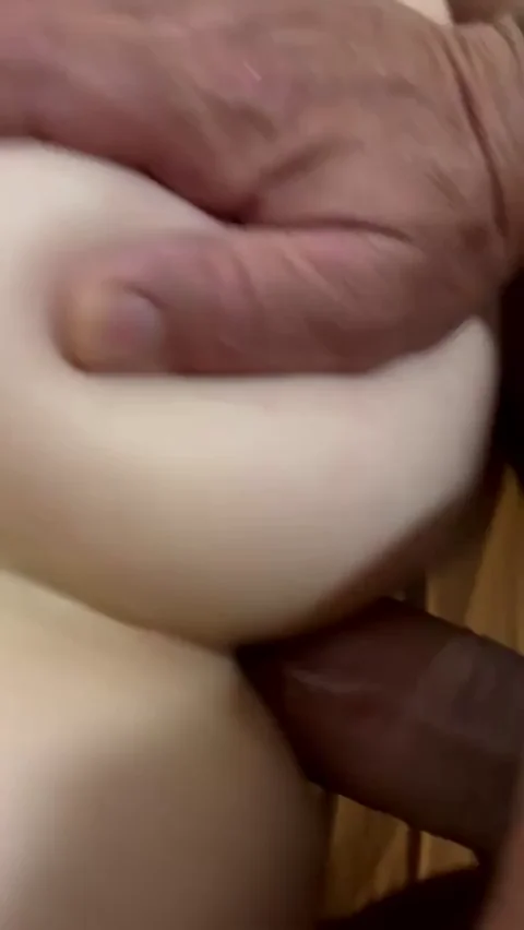 Some days my man likes to use the back door. [MF}
