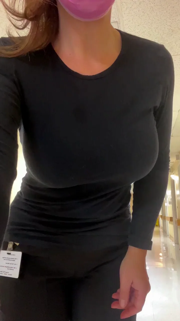Real nurse misbehaving at work ðŸ¥👆©"âš•ï¸