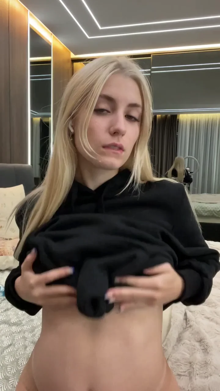 Trying to make your dick throb with my soft sweet titties [oc]
