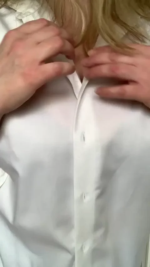 School Moms' Secret: Massive Tits Spilling from Lacy Black Bra Under White Blouse!