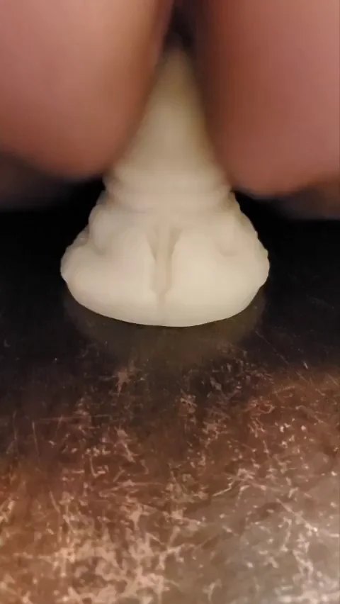Solo dildo ride