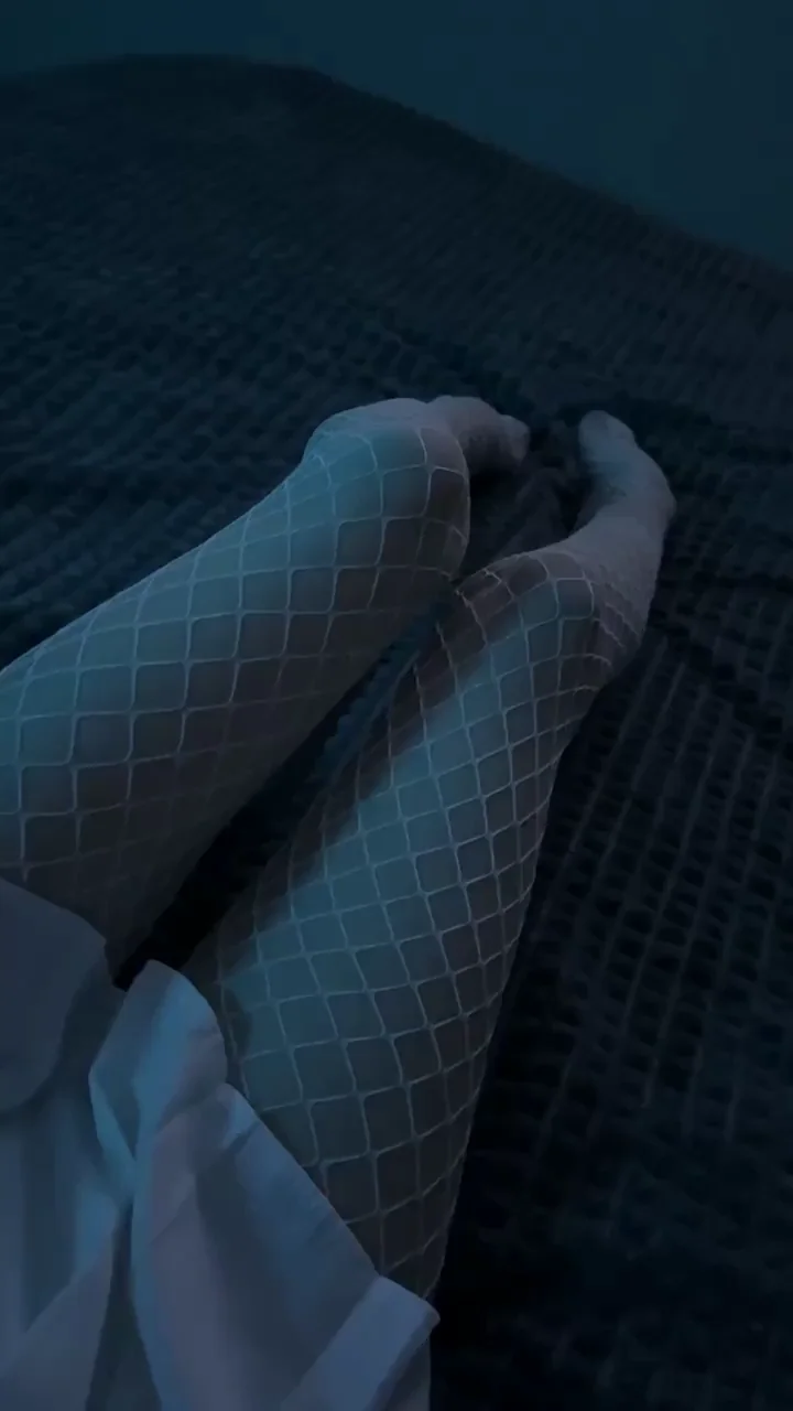 🔥 My Slutty Fishnet Dress Tease - Long Legs & Pretty Feet 😈 [F][OC]