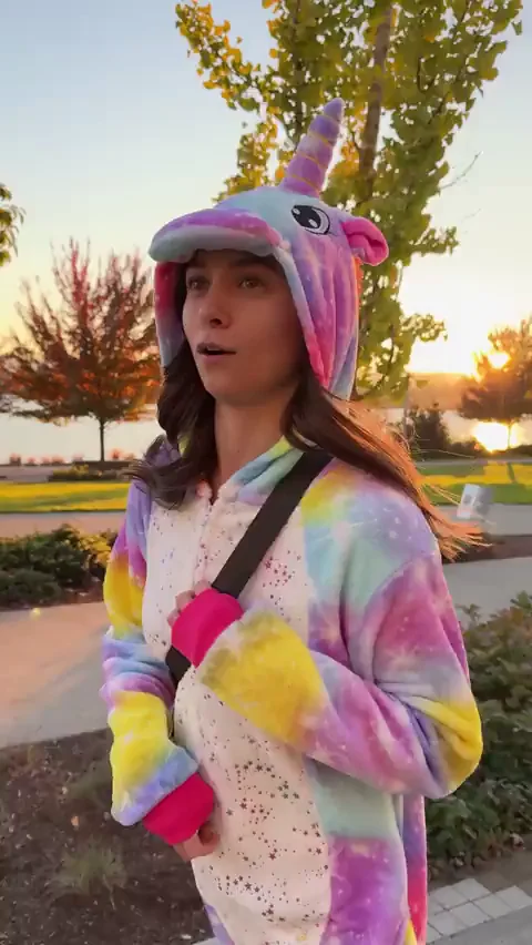 Step 1 to Public Flashing: Rock That Slutty Unicorn Hoodie & Steal All Eyes 😈🦄🔥