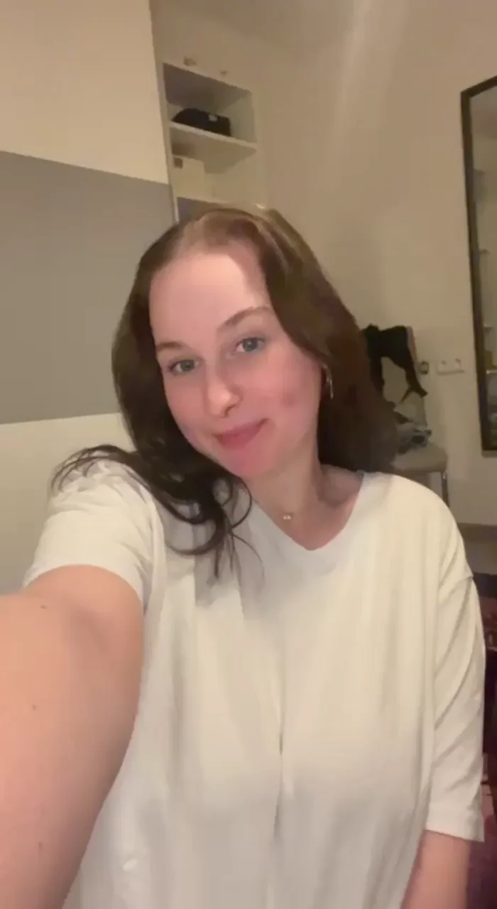 Pierced Nipple Tease: Massive Areolas Spill Out in Sultry Lift-Off