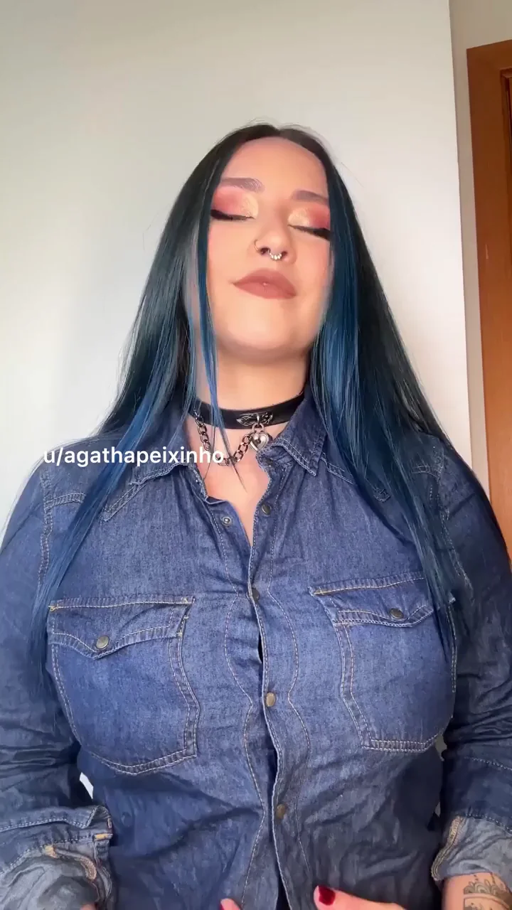 Pierced Nipples Teasing Your Hard Cock