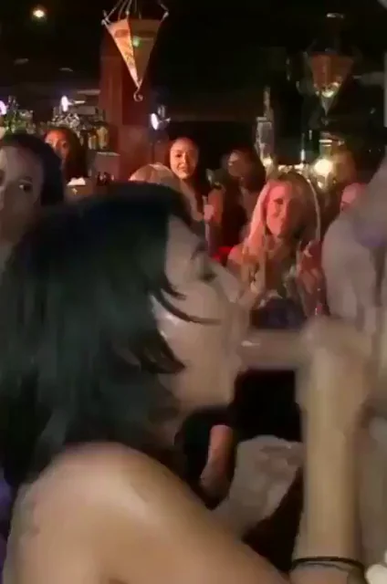 At the bar