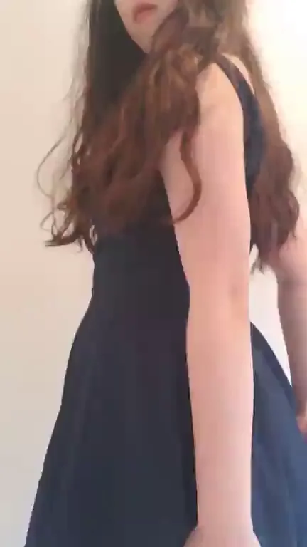 Stripping my dress off for you like a good slut ?