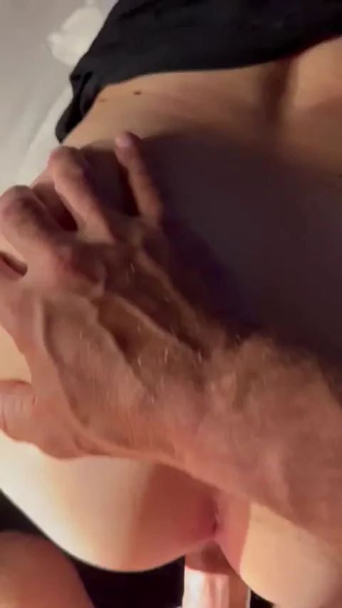 Sunlit MILF Bubble Butt Gripped & Spread for Big Dick Tease