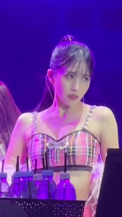 🔥 TWICE Mina's Slutty Plaid Stage Tease 💦