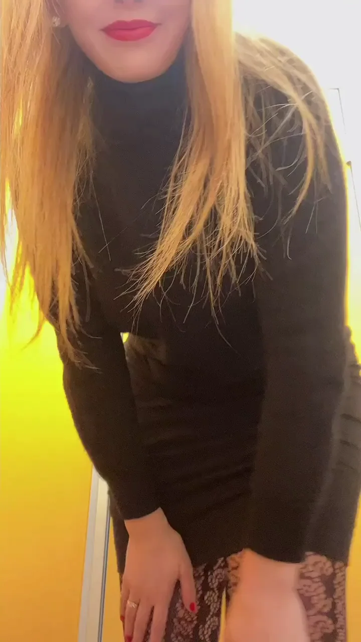 Sneak to the restroom with me and fuck me right here! I don't care if they hear me moaning