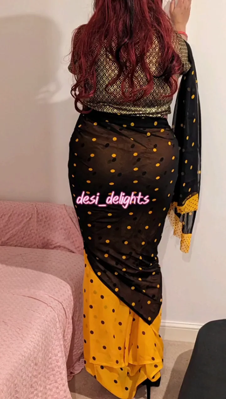Indian housewife on duty