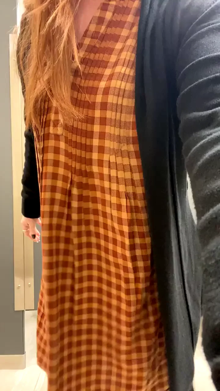 only one person knows what's under my dress. well, and all of you, wink.