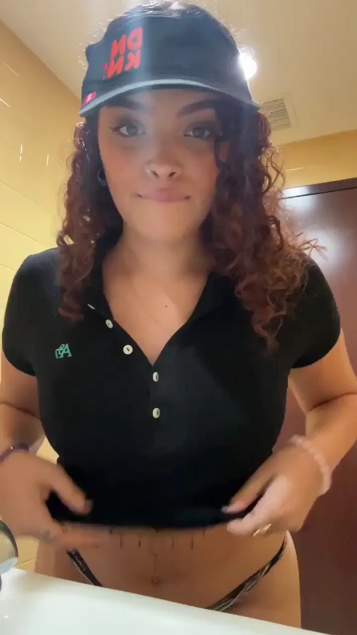 My tits are included with your coffee and donut today