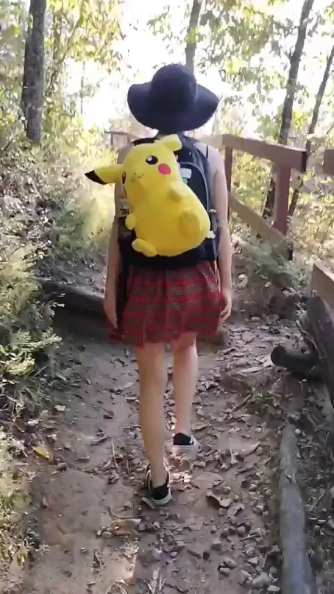 [f] Enjoying the Great Outdoors and some Pokemon Go 😁ðŸ’œ