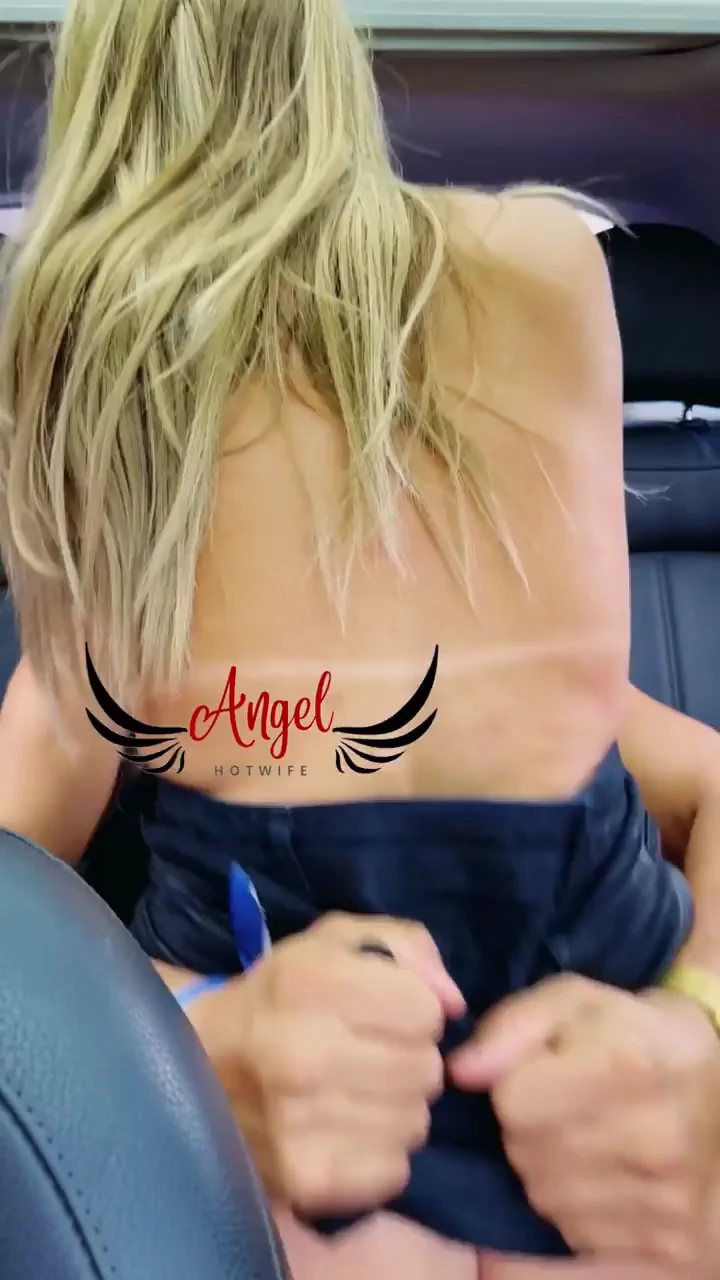 Hotwife Angel Puts on Highway Show 🚗💦👀