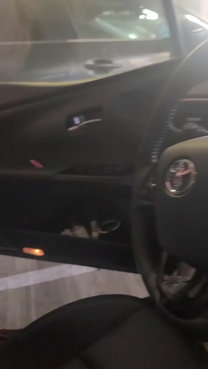 Car Tit Tease: 'Do You Come Here Often?'