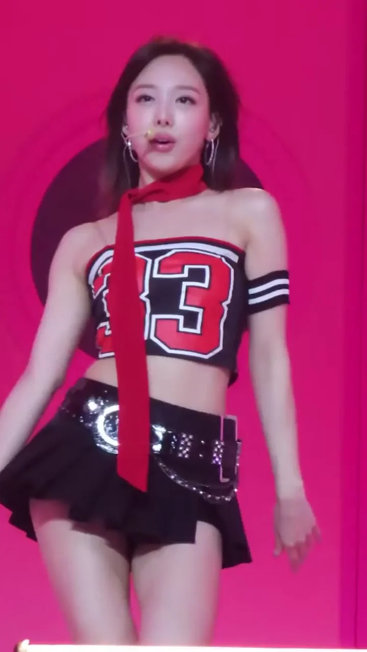 Nayeon's Slutty Cheer Tease: TWICE Idol's Thigh-High Skirt Flash
