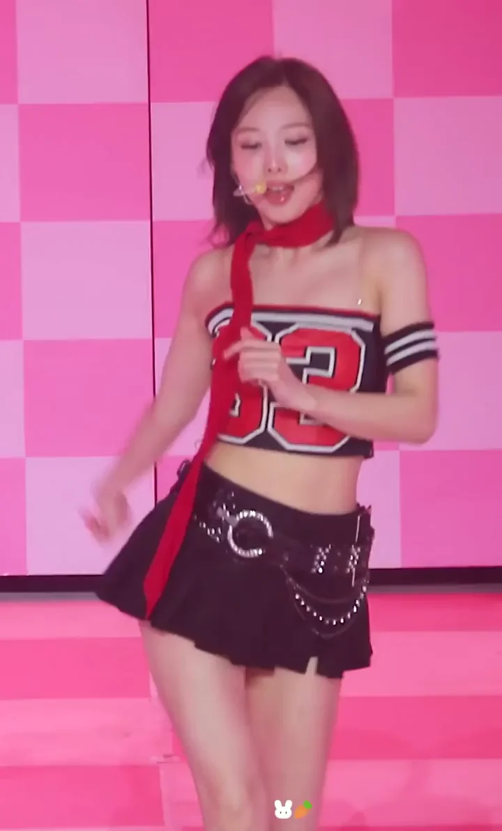 🔥 TWICE Nayeon Teasing in Tiny Cheer Skirt 💋