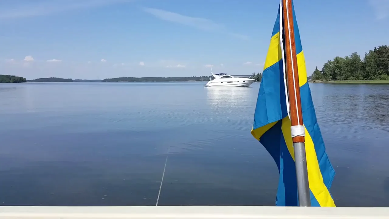 Ebony MILF's Wild Boat Creampie: Outdoor Risky Pound Under Swedish Flag
