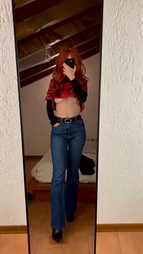 My pale ginger titties are waiting ðŸ§¡